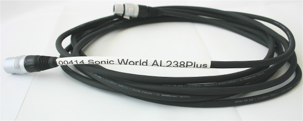 SonicWorld AL238plus Hi-End Kabel für Mikrofon- und Linesignale
