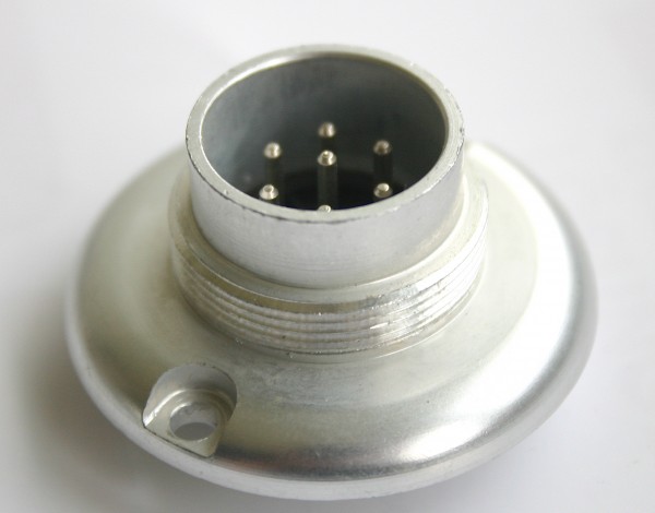 Amphenol Tuchel 7 Pol Einbaustecker T3462-006 für Neumann KM2XX/M249/M269 NEU