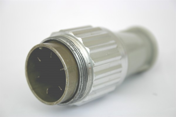 Amphenol Tuchel 6 Pol Kabelstecker T3037-010 für Neumann U47 / U48 gebraucht