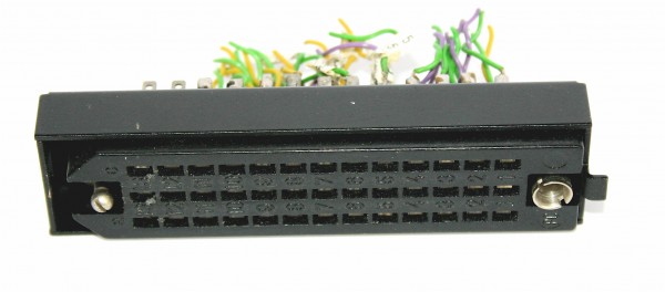 Siemens/ Tyco oder Amphenol Tuchel DIN 41622 39 polige versilberte Federleiste