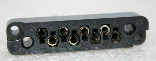 Amphenol Tuchel 8pol Federleiste T2001 f. V41/NTP/ EMT