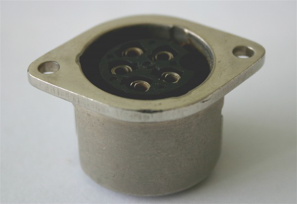 Amphenol Tuchel 5 Pol Einbaubuchse T3015-000 gebraucht